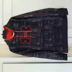 Under Armour Black Hooded Sweatshirt Hoodie M